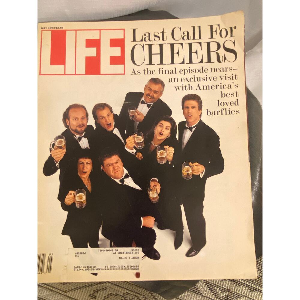 Vtg. LIFE Magazine May 1993 Last Call for CHEERS (tv show) Thomas Jefferson EUC
